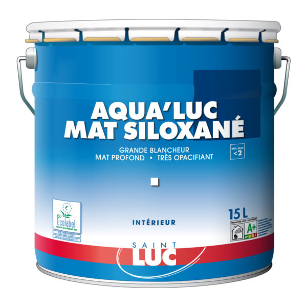 AQUA'LUC MAT SILOXANE - PEINTURES SAINT-LUC - Gamme Classic