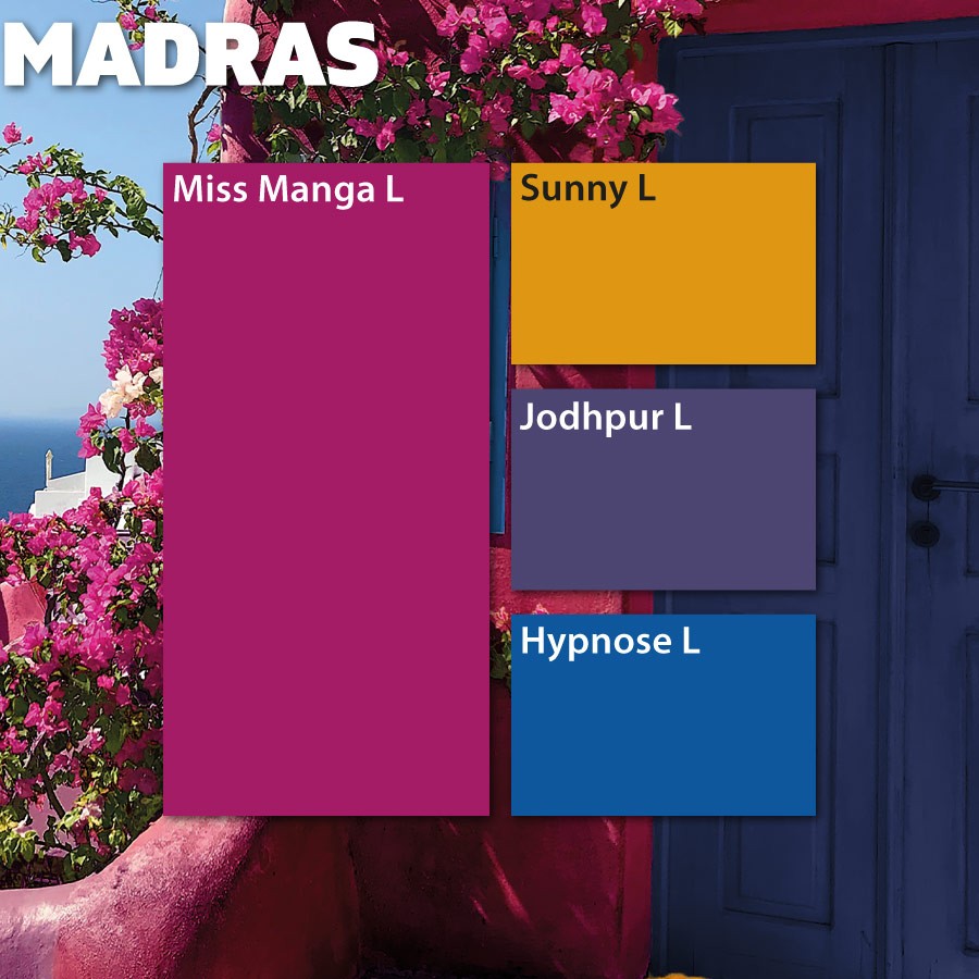Couleurs Madras