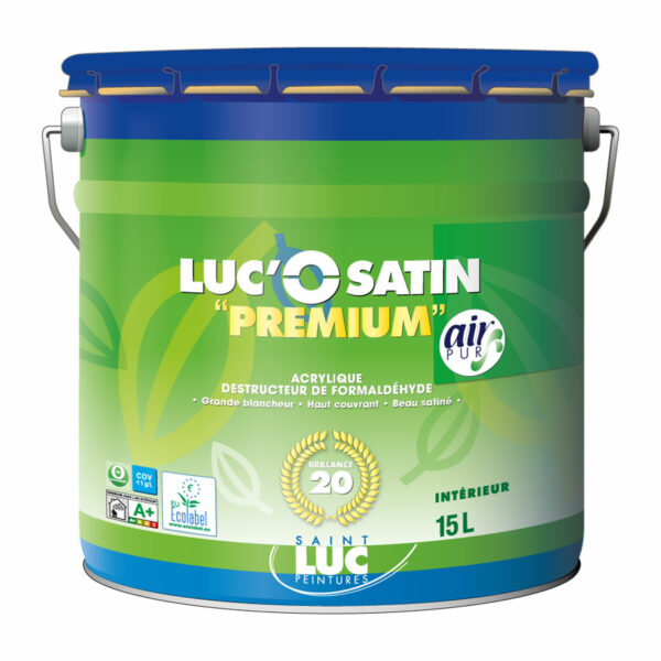 LUC’O SATIN PREMIUM – Air pur PEINTURES SAINT-LUC