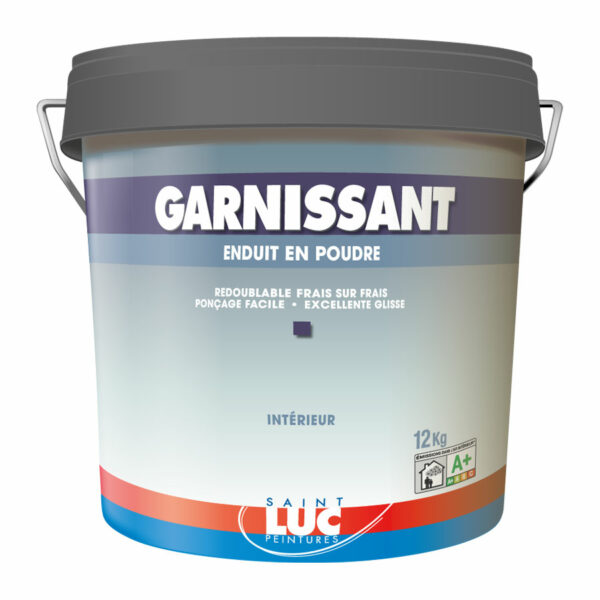 ENDUIT GARNISSANT Enduit garnissant en poudre à usage intérieur Polyvalent pour rénover, garnir et lisser