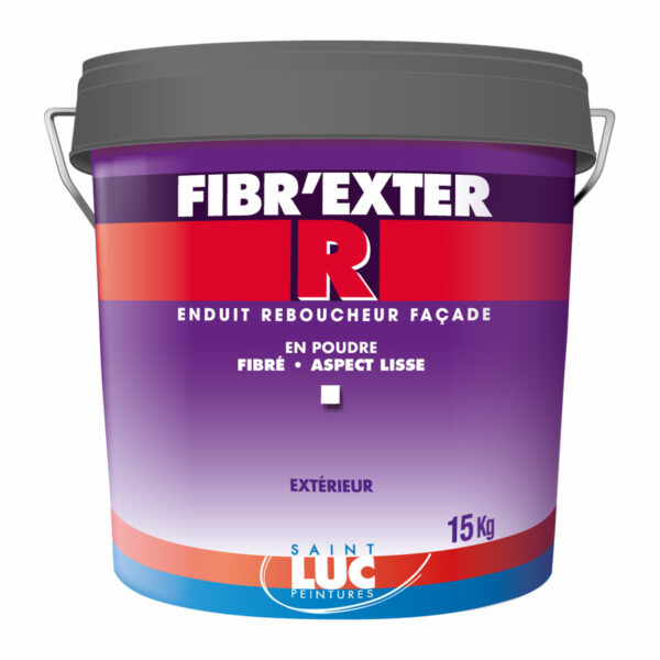 FIBR’EXTER R - Peintures Saint-Luc Enduit de rebouchage en poudre