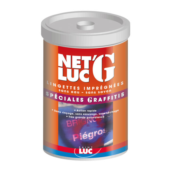 NET’LUC G Spéciales Graffitis - Gamme préparation de surfaces