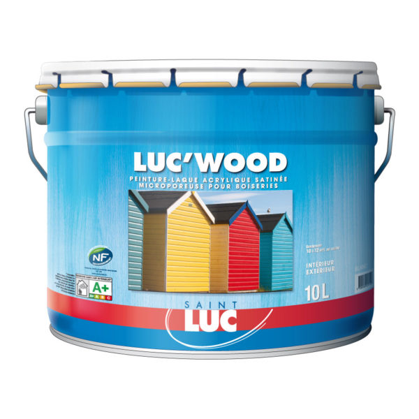 LUC'WOOD 10L - PEINTURES SAINT-LUC - Gamme Bois & Métaux