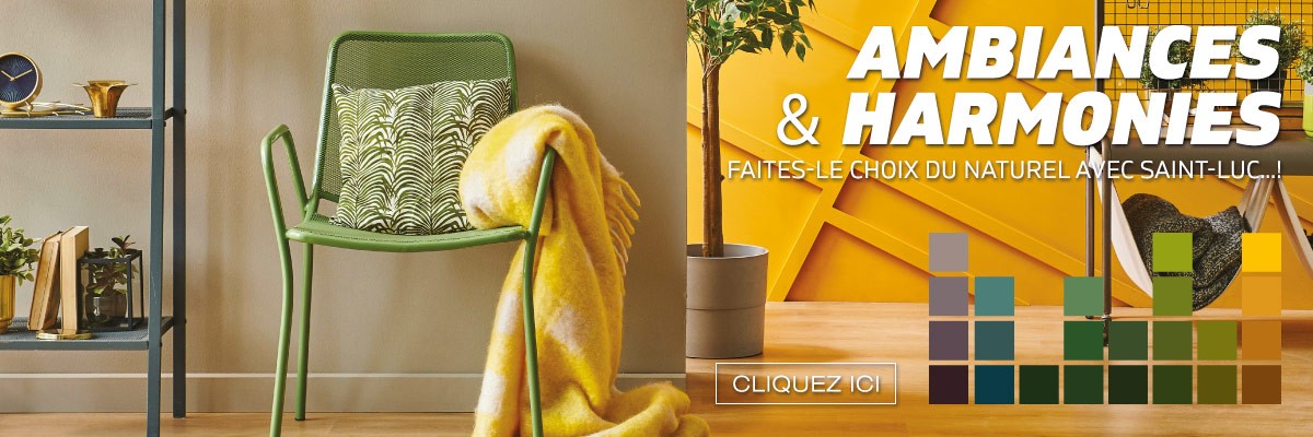 AMBIANCES & HARMONIES FAITES-LE CHOIX DU NATUREL AVEC SAINT-LUC...!