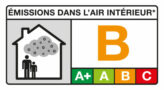 Emissions de l'air classement B