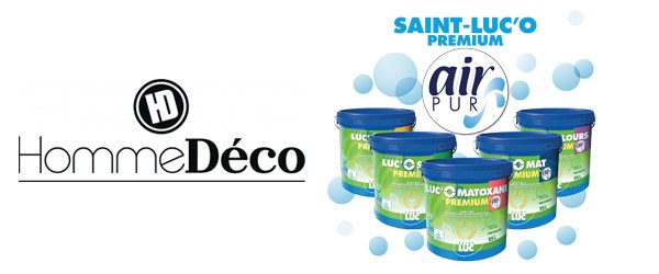 HommeDéco avril 2019 Peintures Saint-Luc - Saint-Luc'O Air-pur