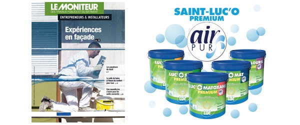 Saint Luc'O Premium Air Pur, la peinture assainissante