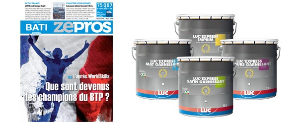 ZEPROS METIERS BATI - mars 2019 - Luc'Express - Peintures Saint-Luc